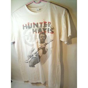 Hunter Hayes We’re Not Invisible Concert Tour T-Shirt Two Sided White Sz Medium